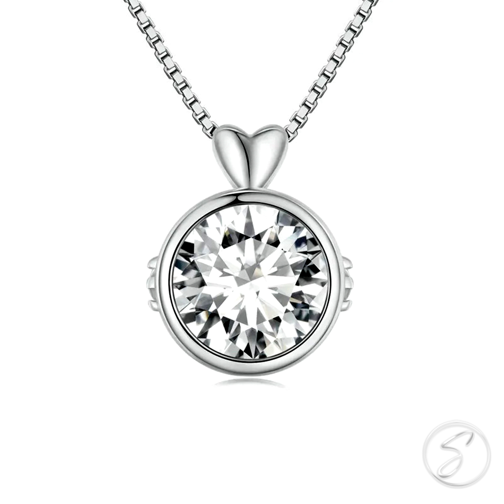 Colar Moissanite Lumiar