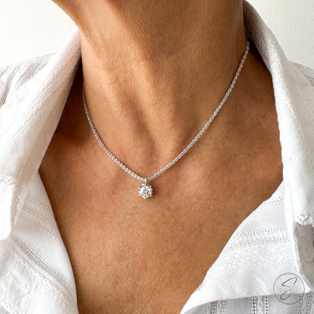 Colar Moissanite Alvorada