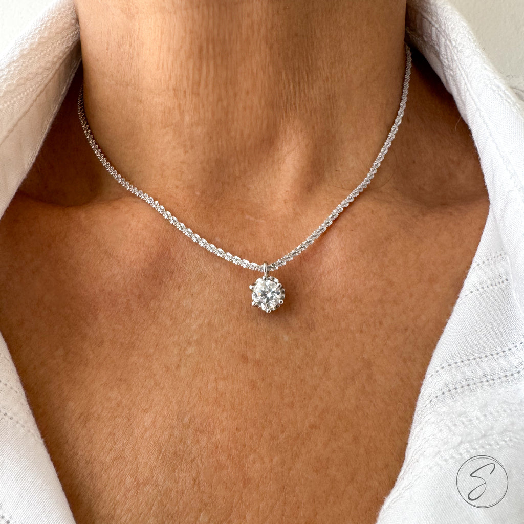 Colar Moissanite Alvorada