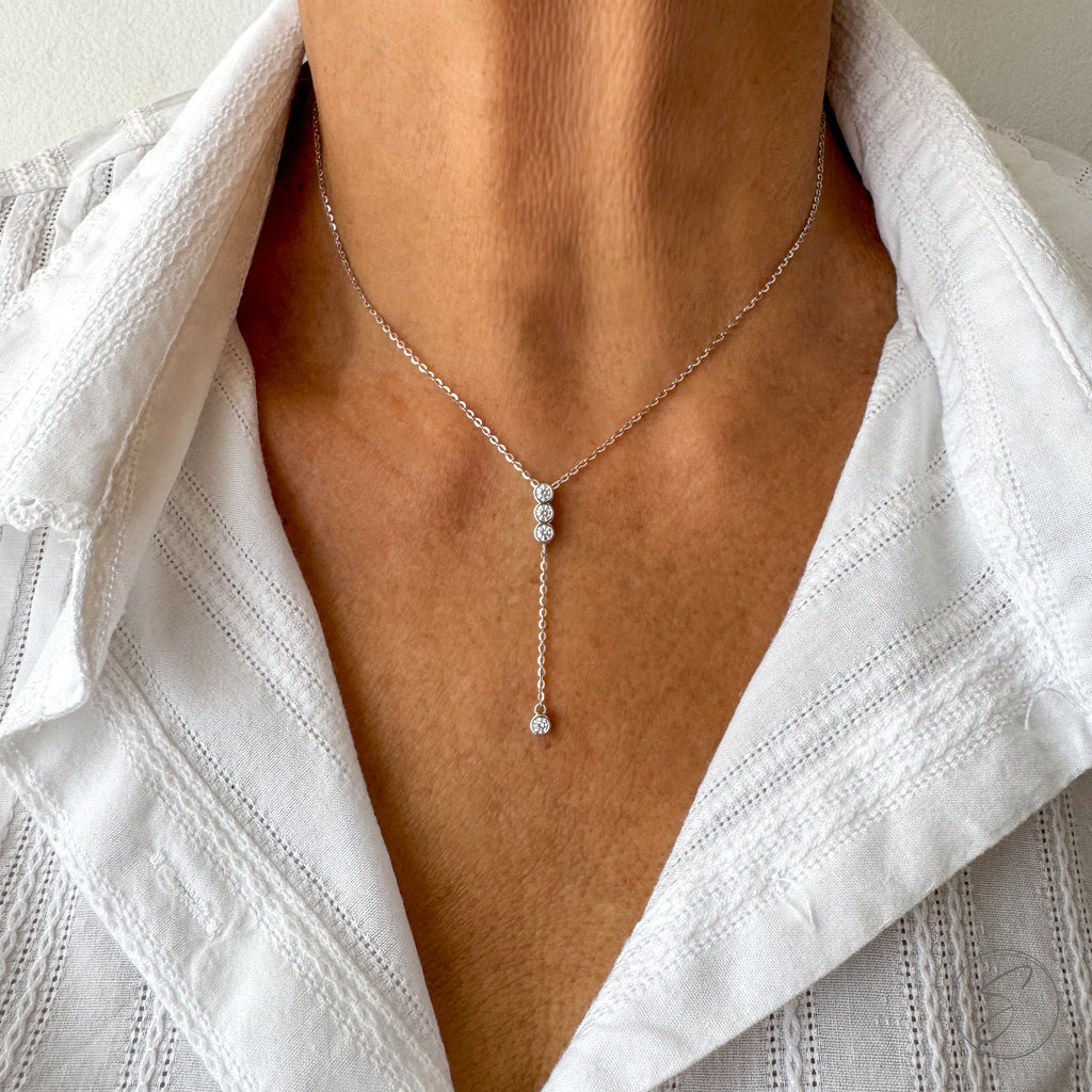 Colar Moissanite Orvalho