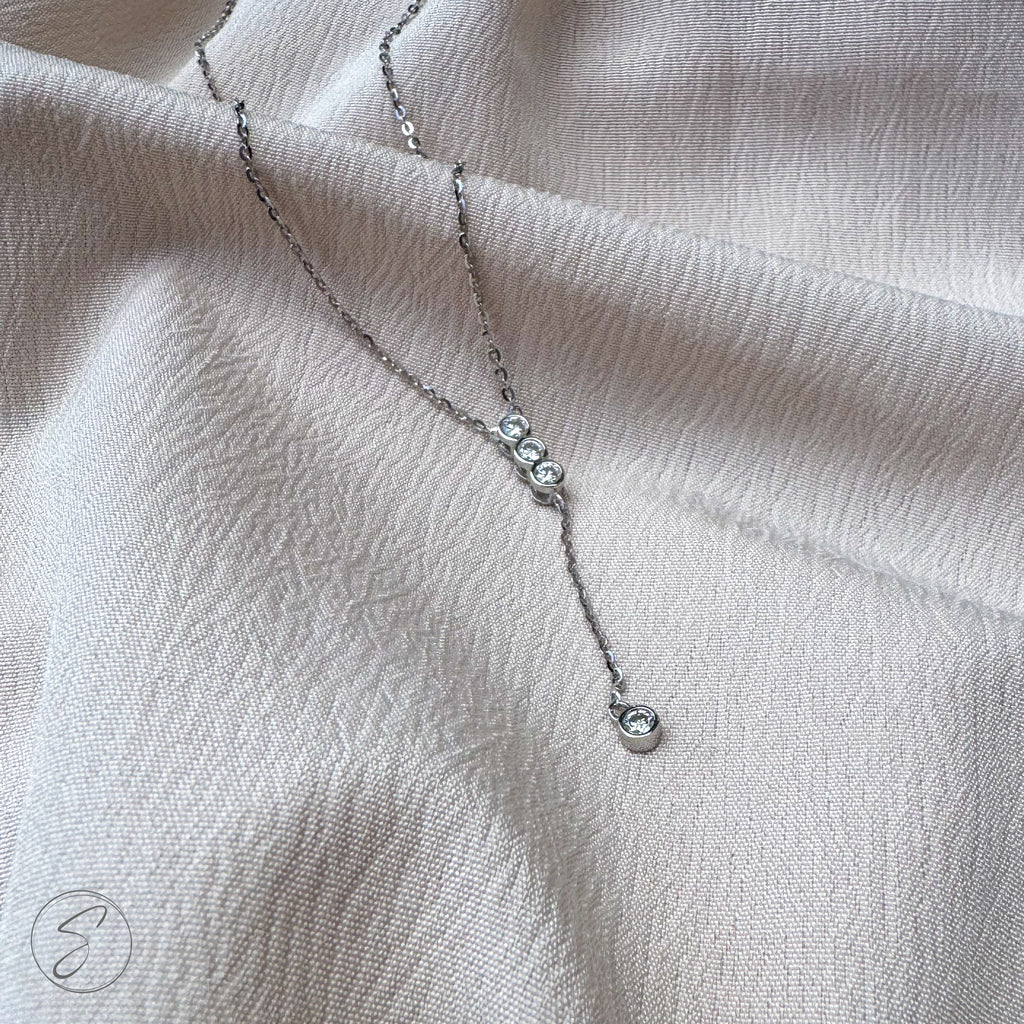 Colar Moissanite Orvalho