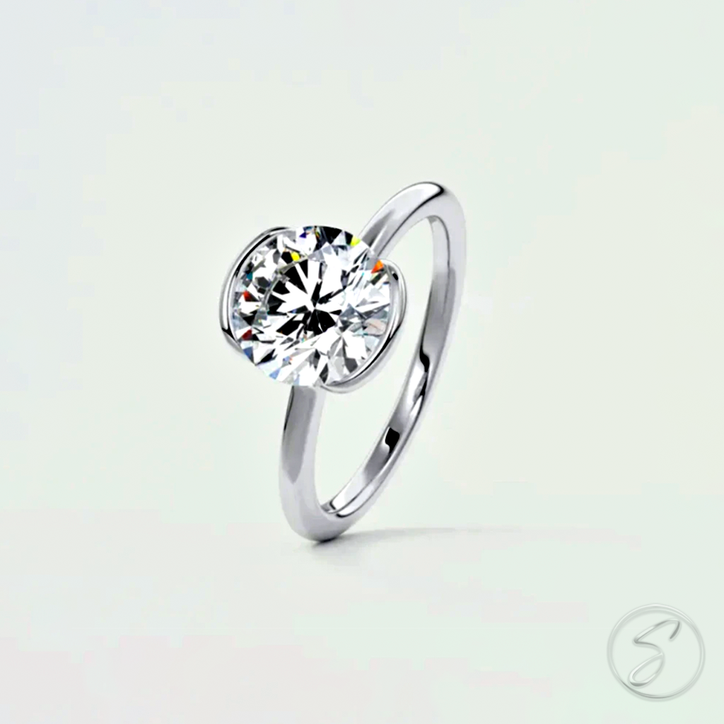 Solitário Moissanite Lídimo