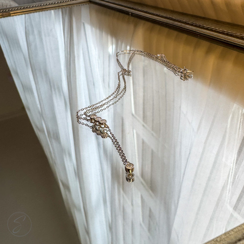 Colar Moissanite Orvalho