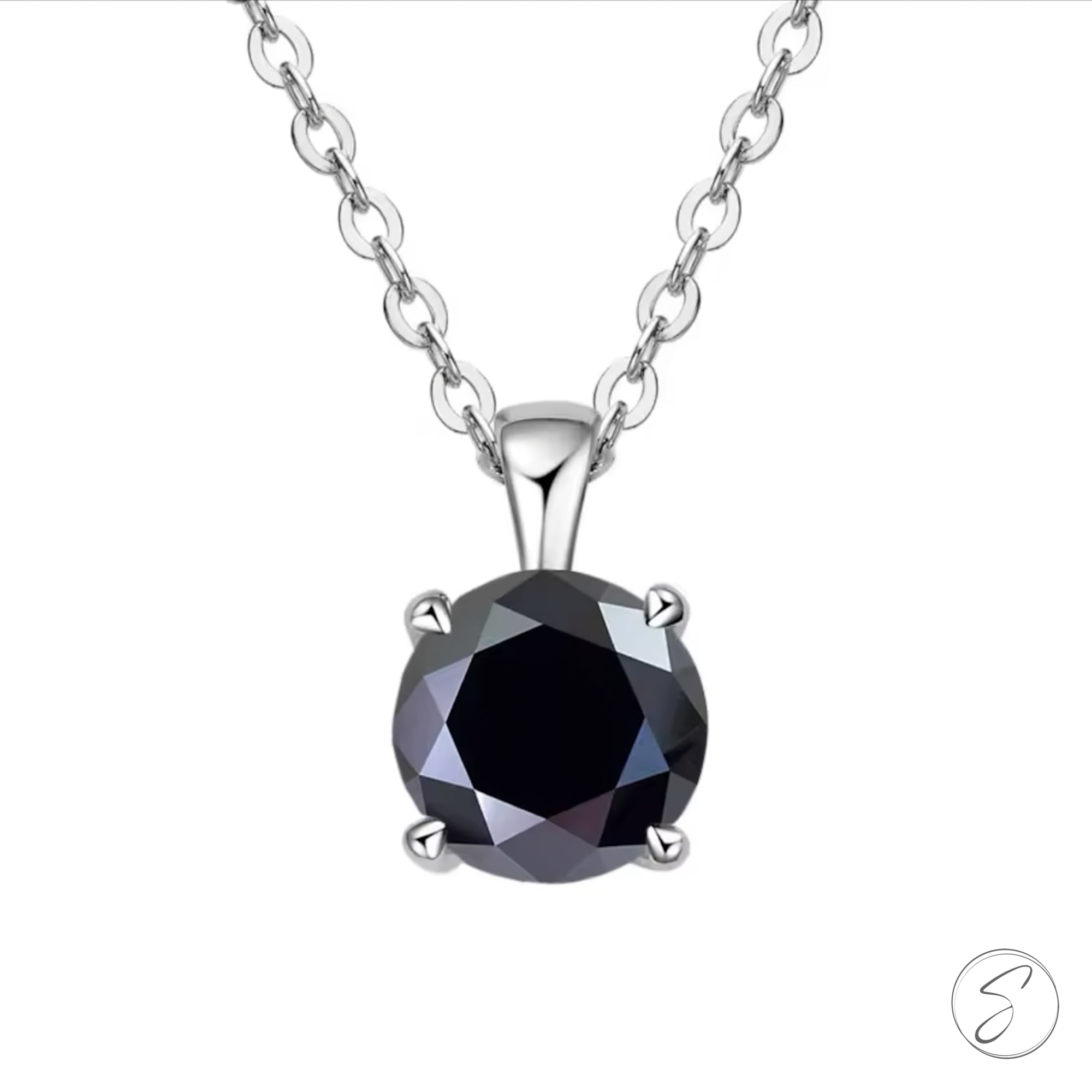 Colar Moissanite Estrela