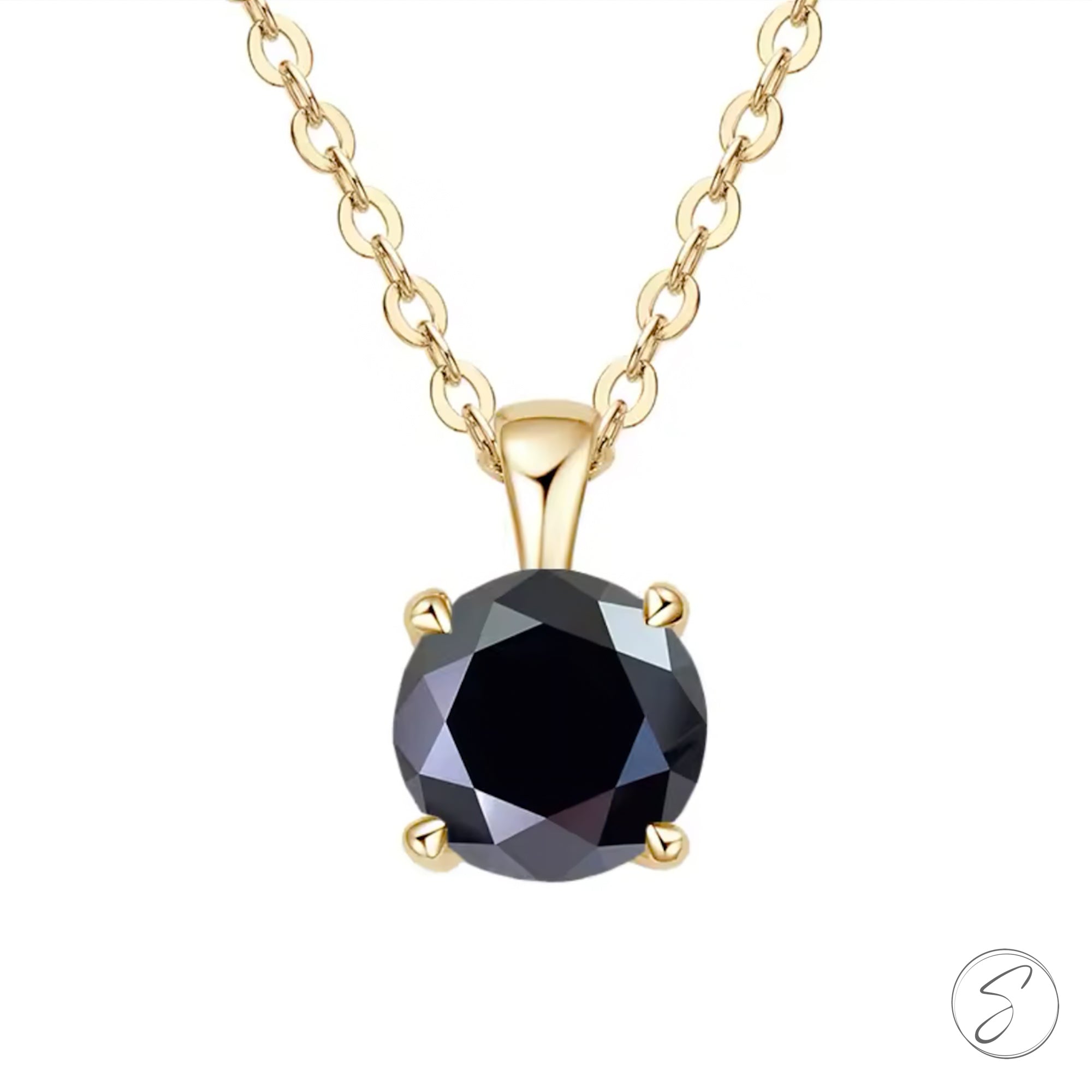 Colar Moissanite Estrela