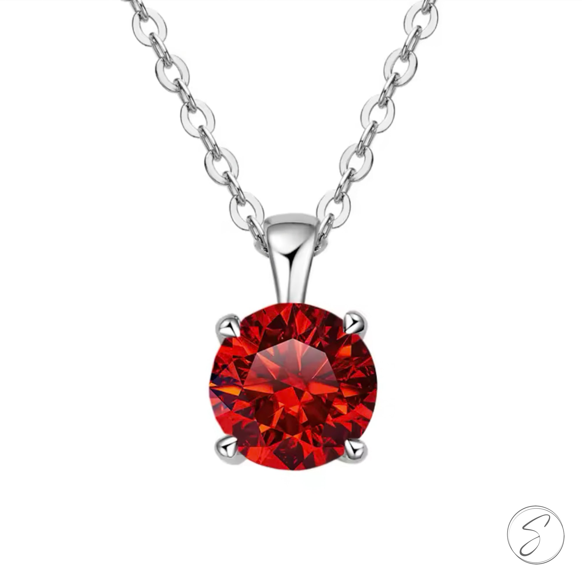 Colar Moissanite Estrela