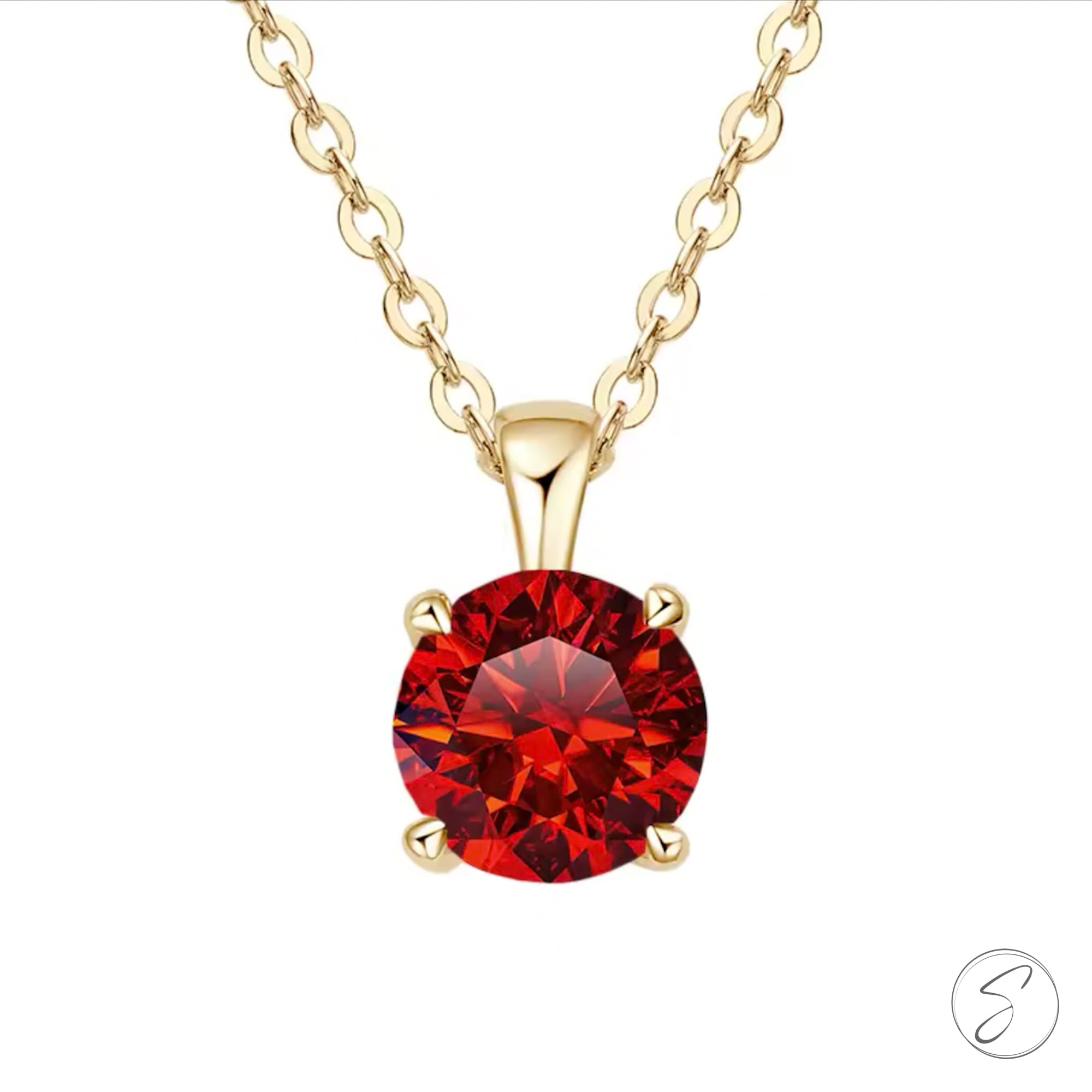 Colar Moissanite Estrela