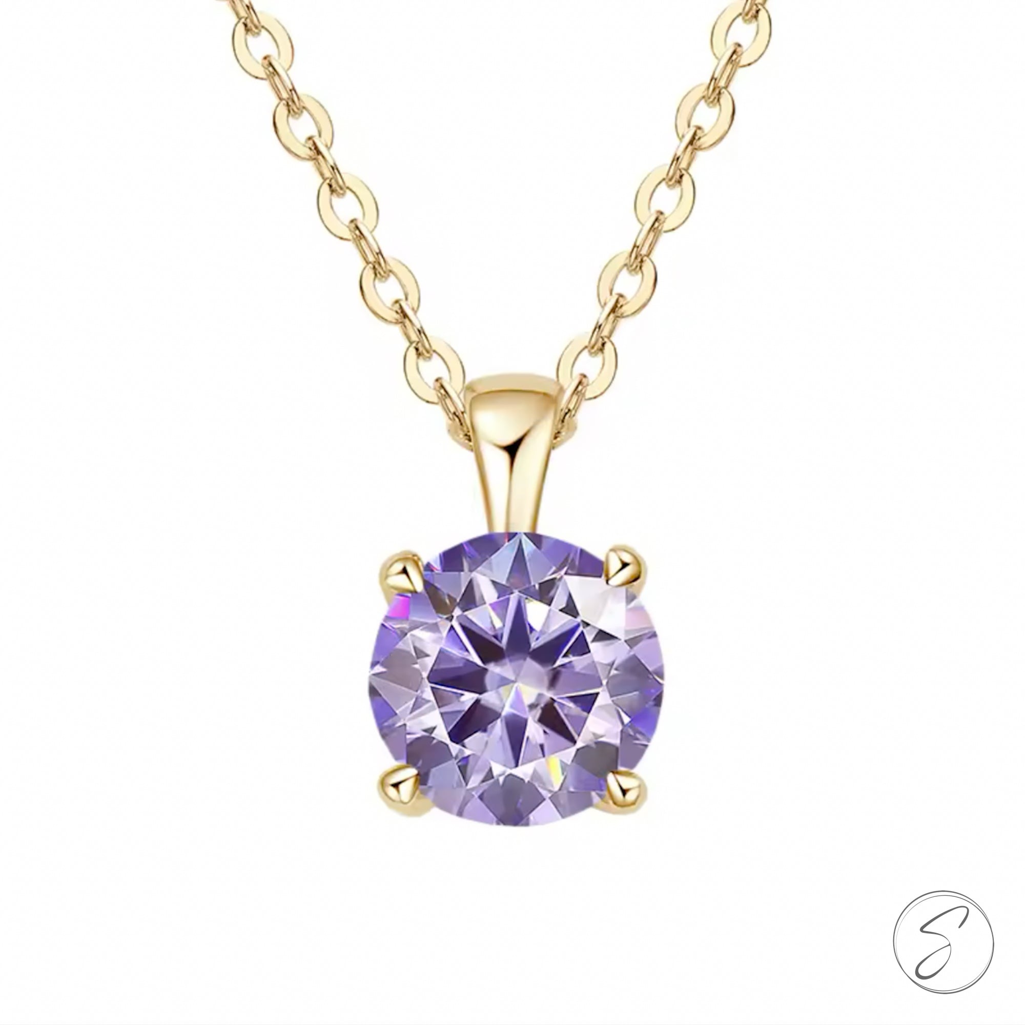 Colar Moissanite Estrela
