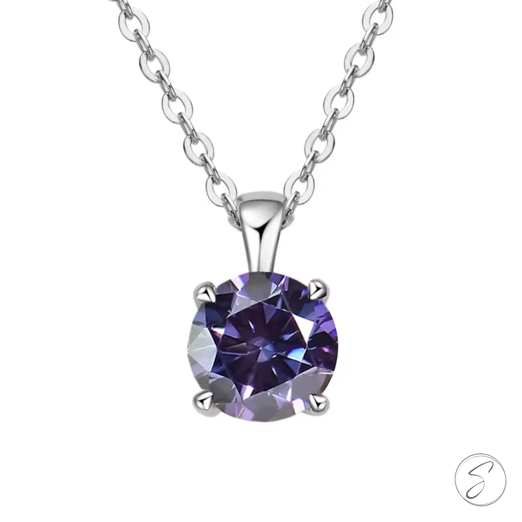 Colar Moissanite Estrela
