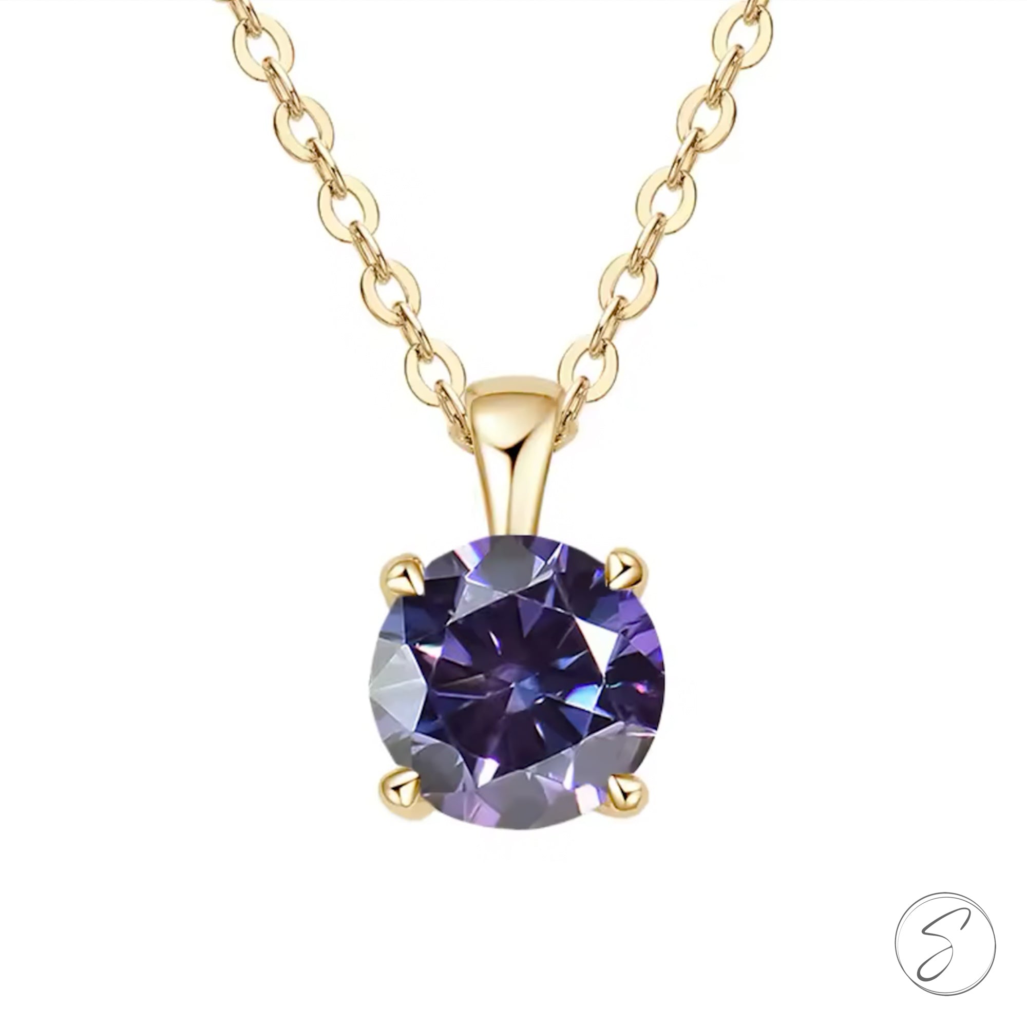 Colar Moissanite Estrela