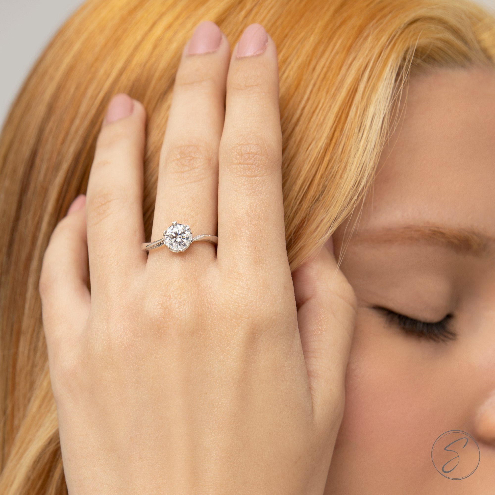 Solitário Moissanite Mira