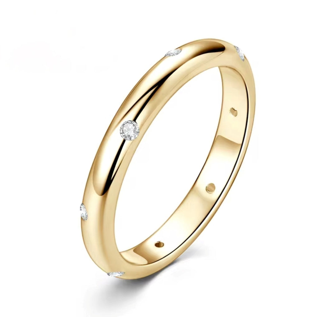 Aliança Moissanite Celebrare