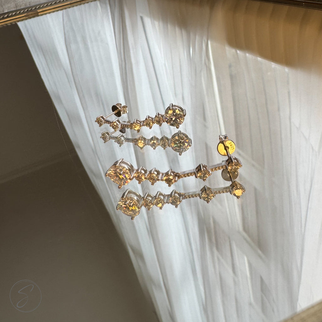Brinco Moissanite Bruma