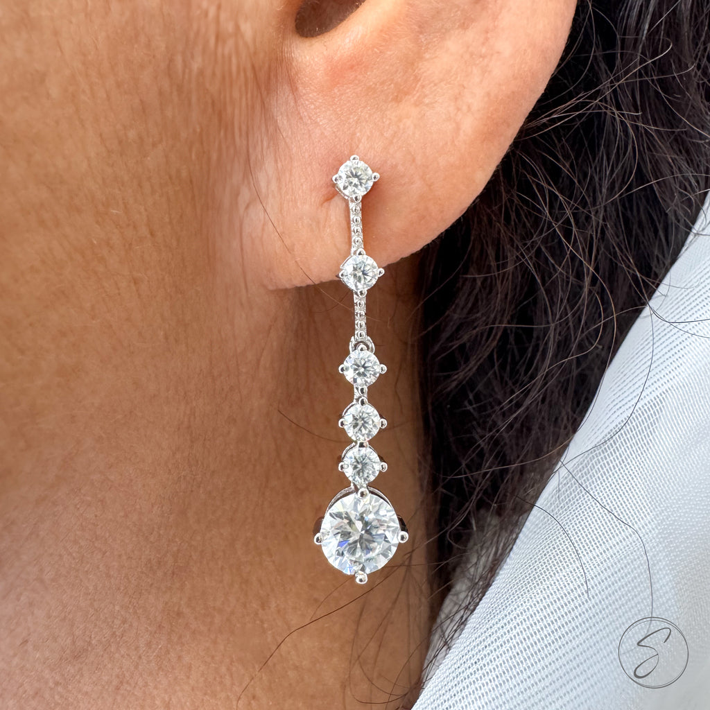 Brinco Moissanite Bruma