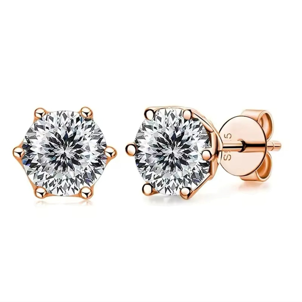 Brinco Moissanite Aster