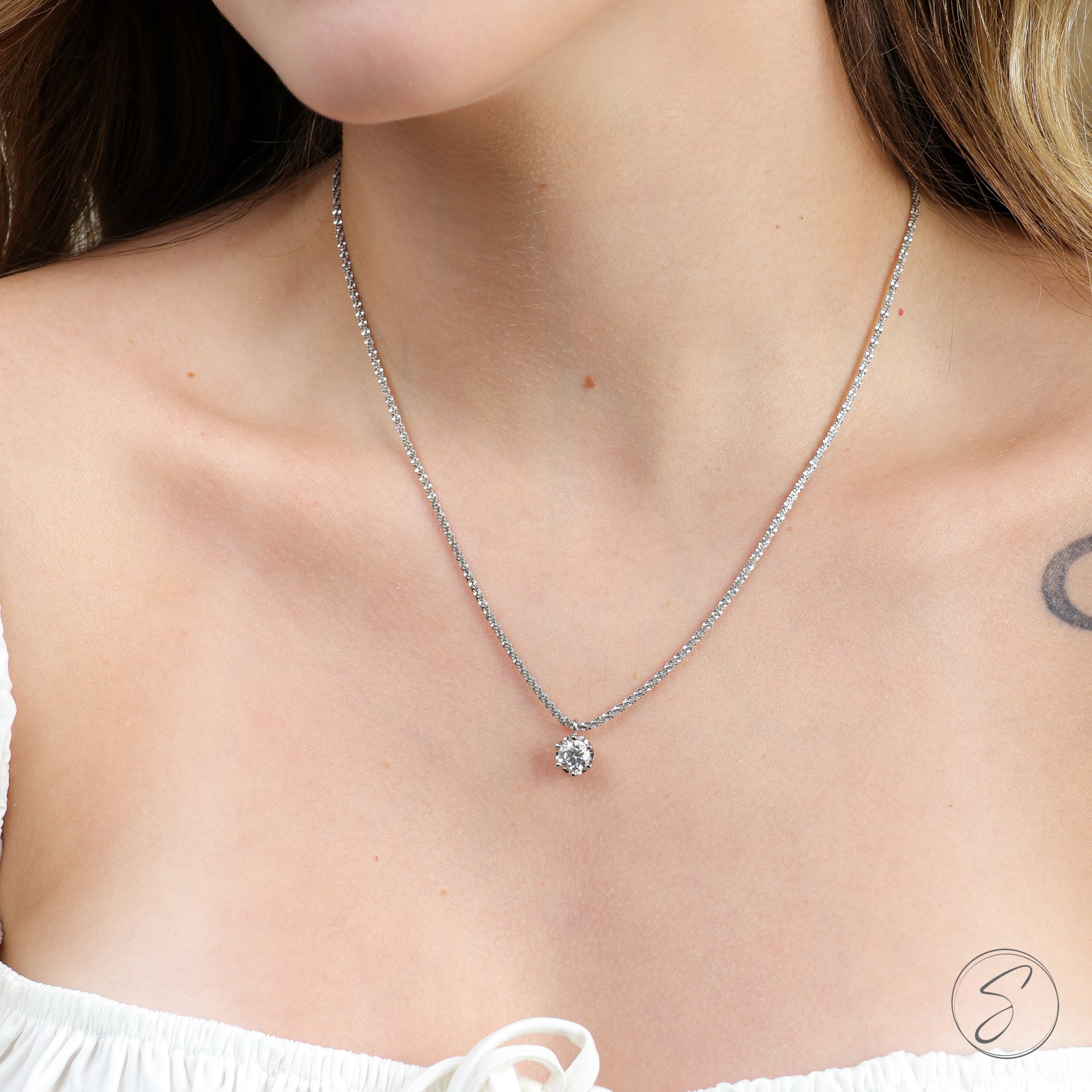 Colar Moissanite Alvorada