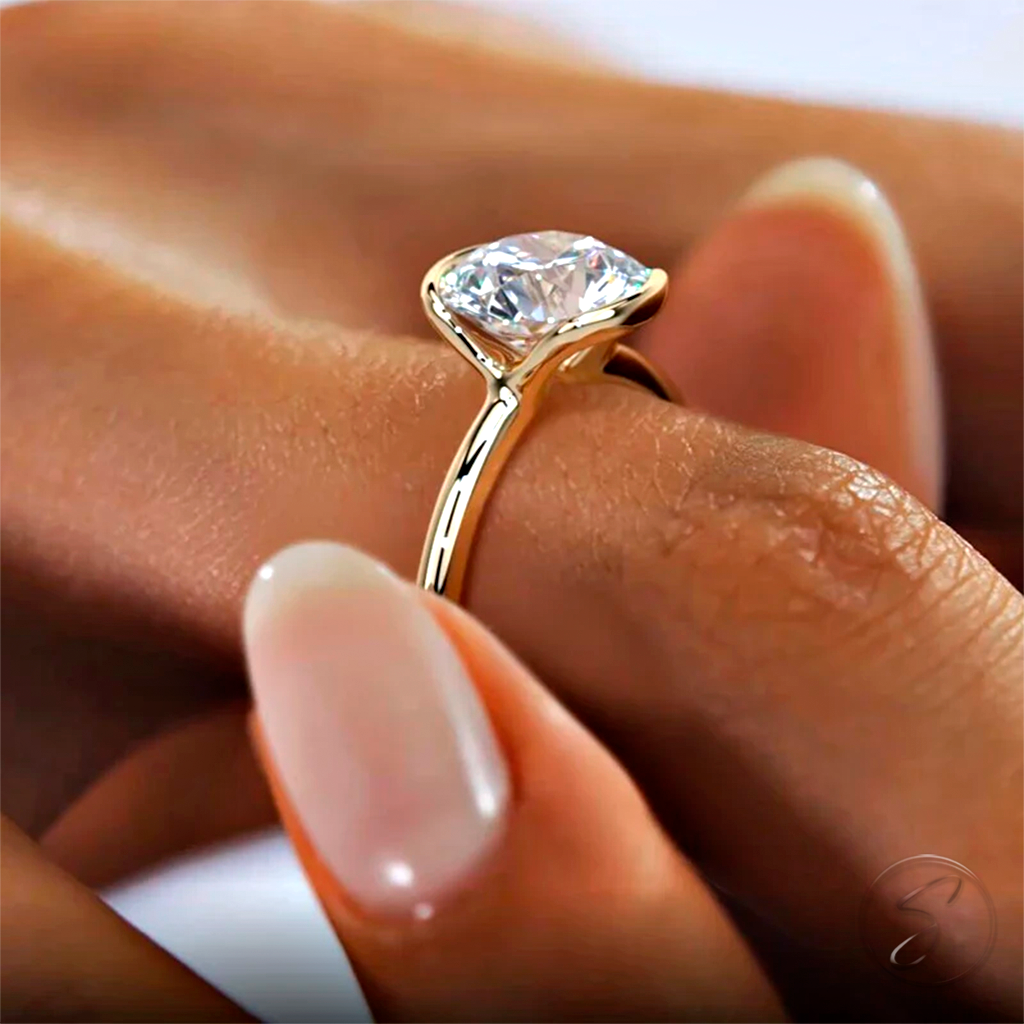 Solitário Moissanite Lídimo