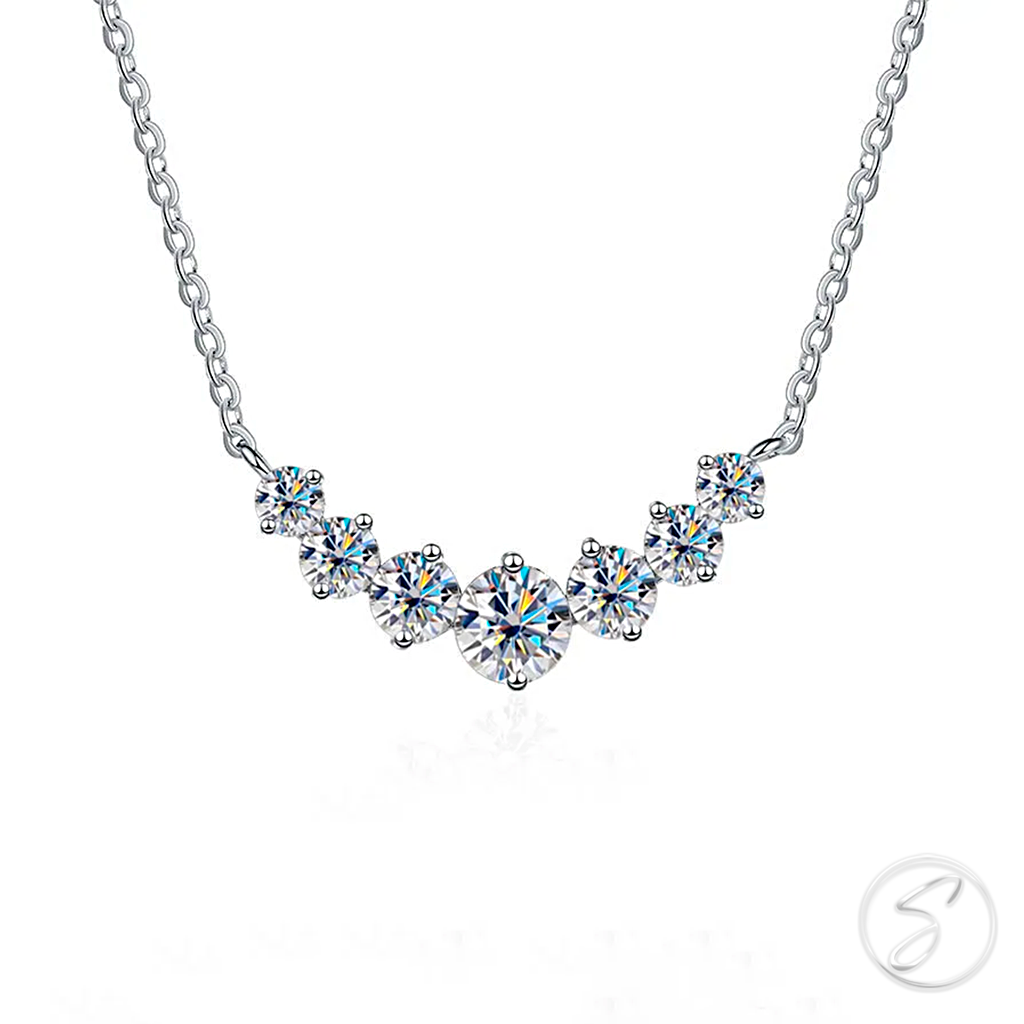 Colar Moissanite Juno
